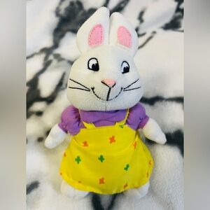 2013 TY Beanie Baby 7” Plush Toy of Ruby from the Max & Ruby Series